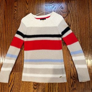 Tommy Hilfiger Button up Shirt and Overlay Sweater Size X Small.